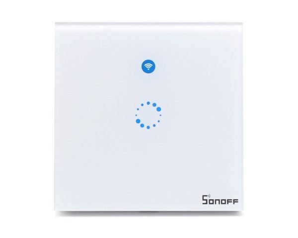 SONOFF OUTLET T1 UK Wifi Интелигентен единичен сензорен превключвател за осветление