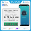 Elivco 16A Интелигентен Двупосочен WiFi Превключвател Работи с Alexa Google Home Alice Smartthings Cozylife APP