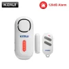 KERUI 120DB Безжичен сензор за врата/прозорец с Аларма и LED светлина