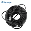 Techage Водоустойчив Ethernet Мрежов Кабел RJ45 Cat5 10M, 20M, 30M, 50M - За Външно Ползване и CCTV POE IP Камери