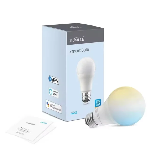 Broadlink LB27 C1 6.5W WiFi E27 Димируема Смарт Крушка Дистанционно Управление Съвместима с Alexa и Google Home - Image 2