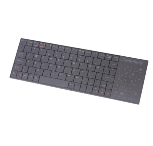 IPazzPort KP-810-25 2.4G Мини безжична клавиатура с тъч (сензорни) цифрови бутони Подходяща за Таблет Мини компютър и ТВ бокс - Image 3