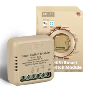 Moeshouse WiFi Едноканален Мини DIY Смарт модул за светлини Реле с таймер