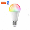 Tuya Интелигентна Крушка RGBCW 9W E27 A60 LED 2700K–6500K С различни режими и захранване от електрическата мрежа