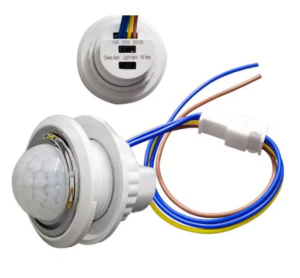 2бр. Интелигентен превключвател за LED осветление С PIR детектор за движение 110V/220V Инфрачервен автоматичен ключ с регулиране (вкл./изкл.)