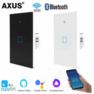 Смарт Стенен Сензорен Ключ за Осветление EWeLink APP Без неутрален проводник 120-type