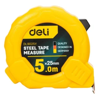 Deli Tools EDL9025Y Ролетка 5m/25mm