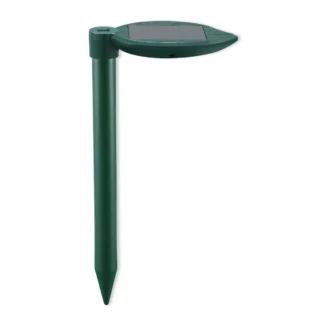 KCASA KC JK502 Соларен ултразвуков репелер за животни – външен уред против змии, къртици и таралежи с мини LED лампа