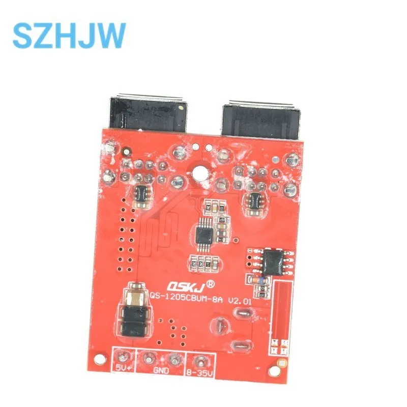 8V–35V към 5V 8A Захранващ понижаващ модул 4-портов USB хъб зарядно за Android и автомобил - Image 4