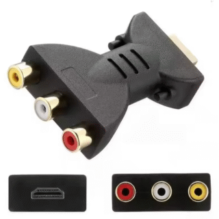 HD 1080P Конвертор AV към HDMI За TV Box и Аудио/Видео устройства