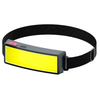 COB 180° Прожектор LED челник 3 режима Вградена USB Презареждаема батерия Челник за туризъм и къмпинг